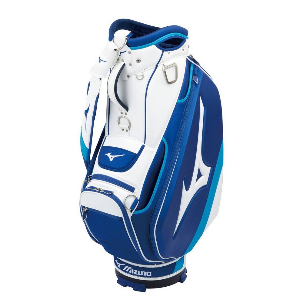 Mochila Mizuno Tour Staff Para Hombre Azules/Blancos 3640587-NK